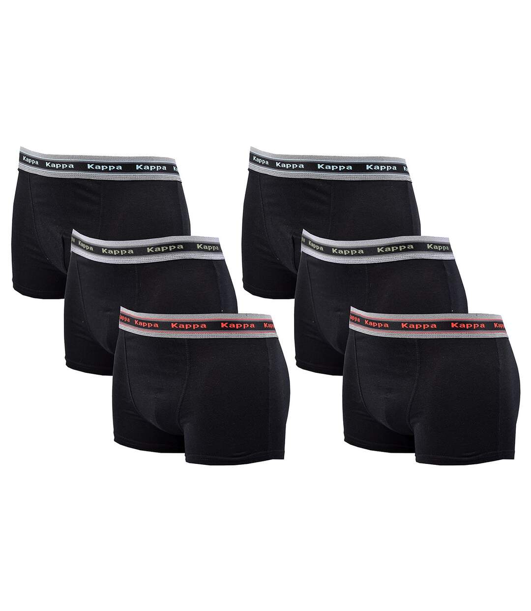 Boxer homme KAPPA Pack de 6 Boxers 0598-1