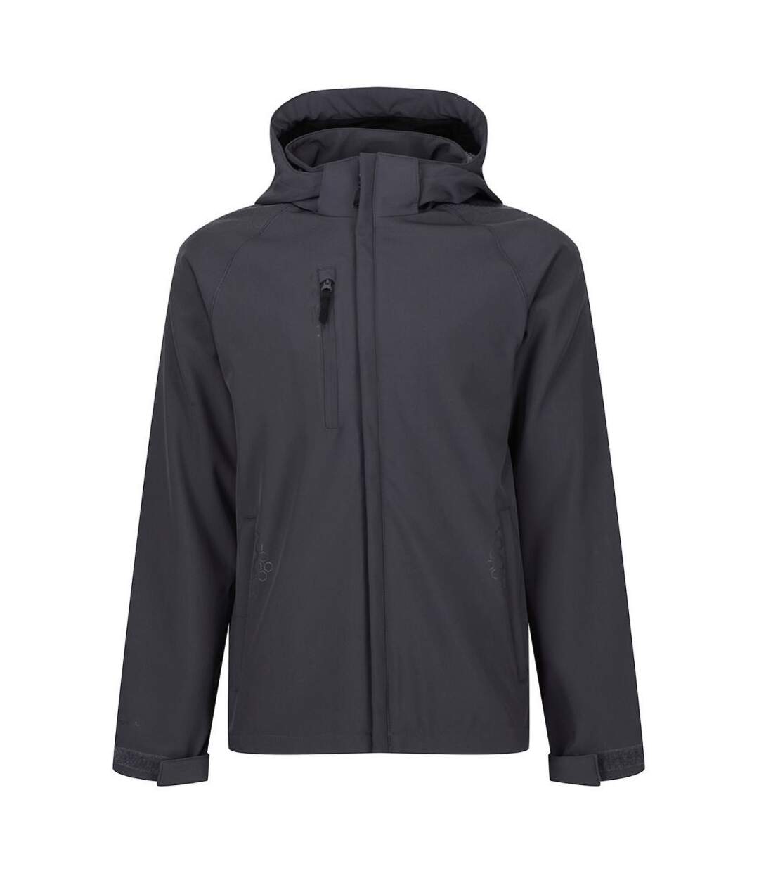 Veste softshell à capuche - Homme - TRA660 - gris seal-1