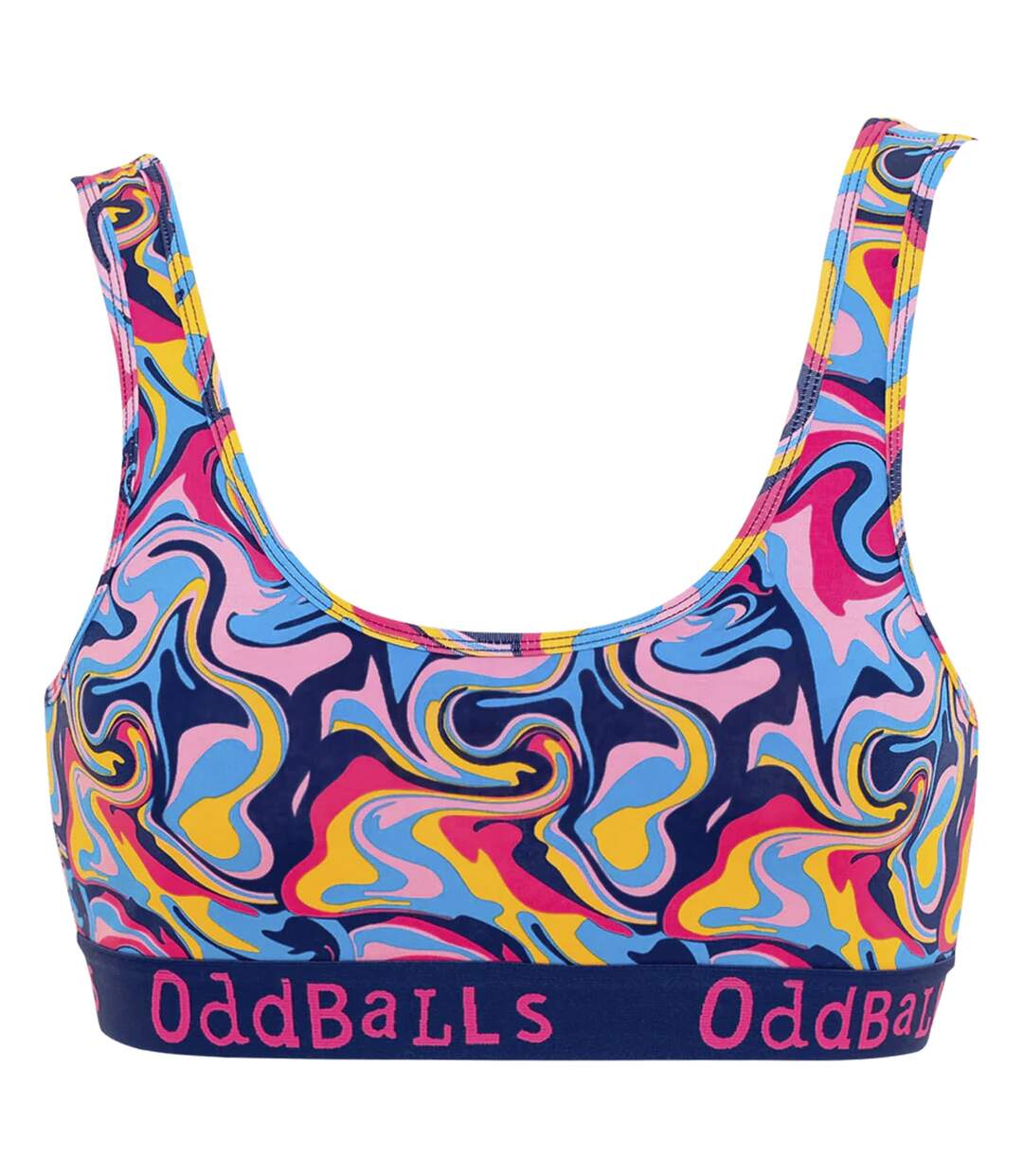 Ladies Colourful Comfy Cotton Bralette | Soft Everyday Wireless Bra Top-1