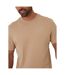 T-shirt Motif/style Fleur Brodée Homme Beige Gris Threadbare-3