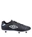 Chaussures de foot soft homme noir / blanc Umbro-3