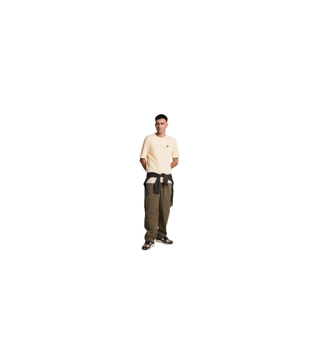 T-shirt Homme Beige Lyle & Scott-1