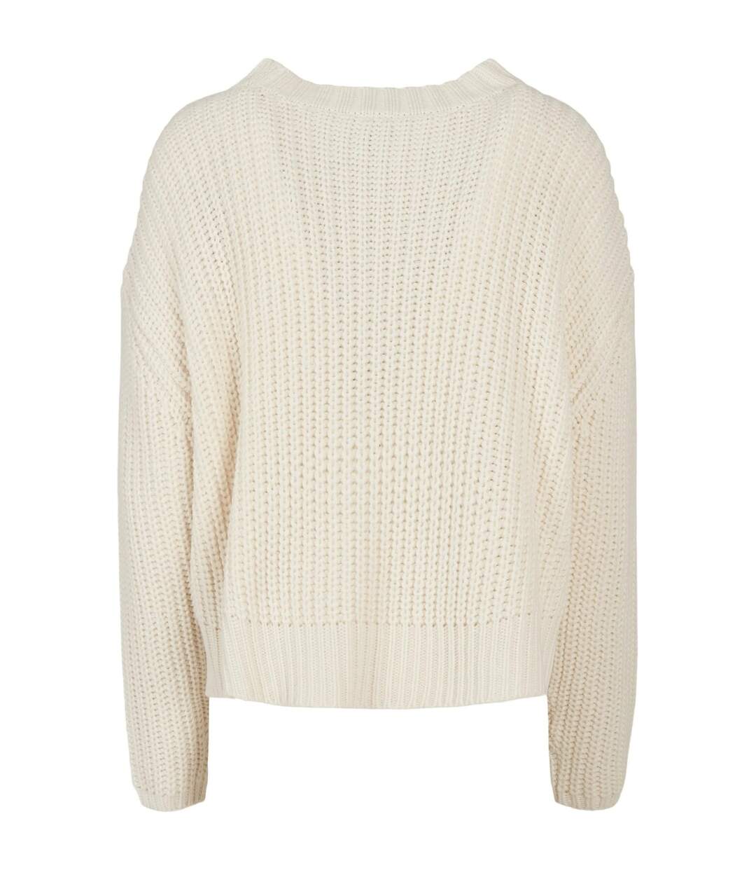 Sweat Manches Larges Femme Sable Blanc Urban Classics-2