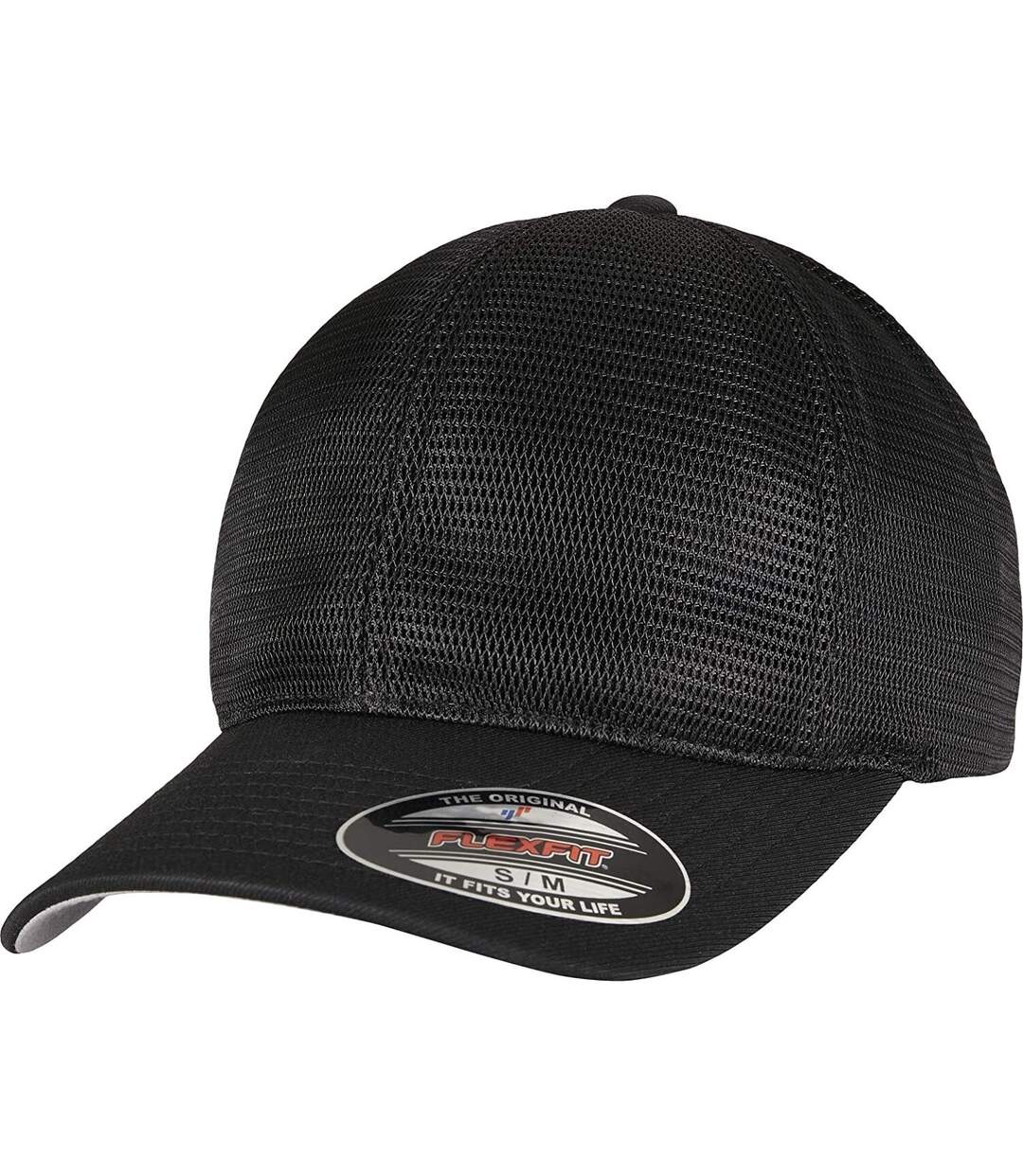 Casquette omnimesh adulte noir Flexfit