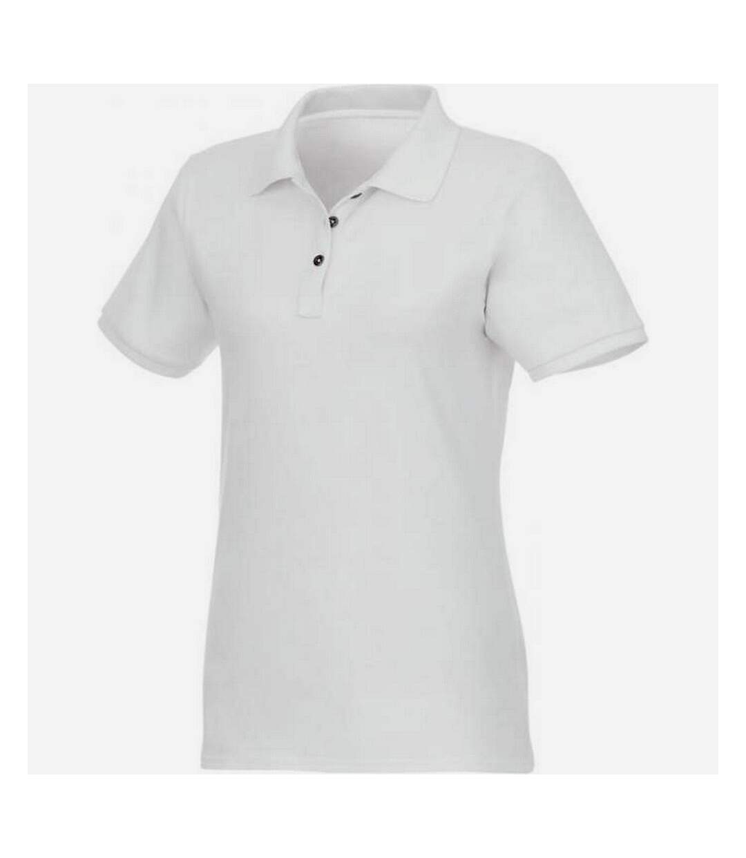 Polo beryl femme blanc Elevate