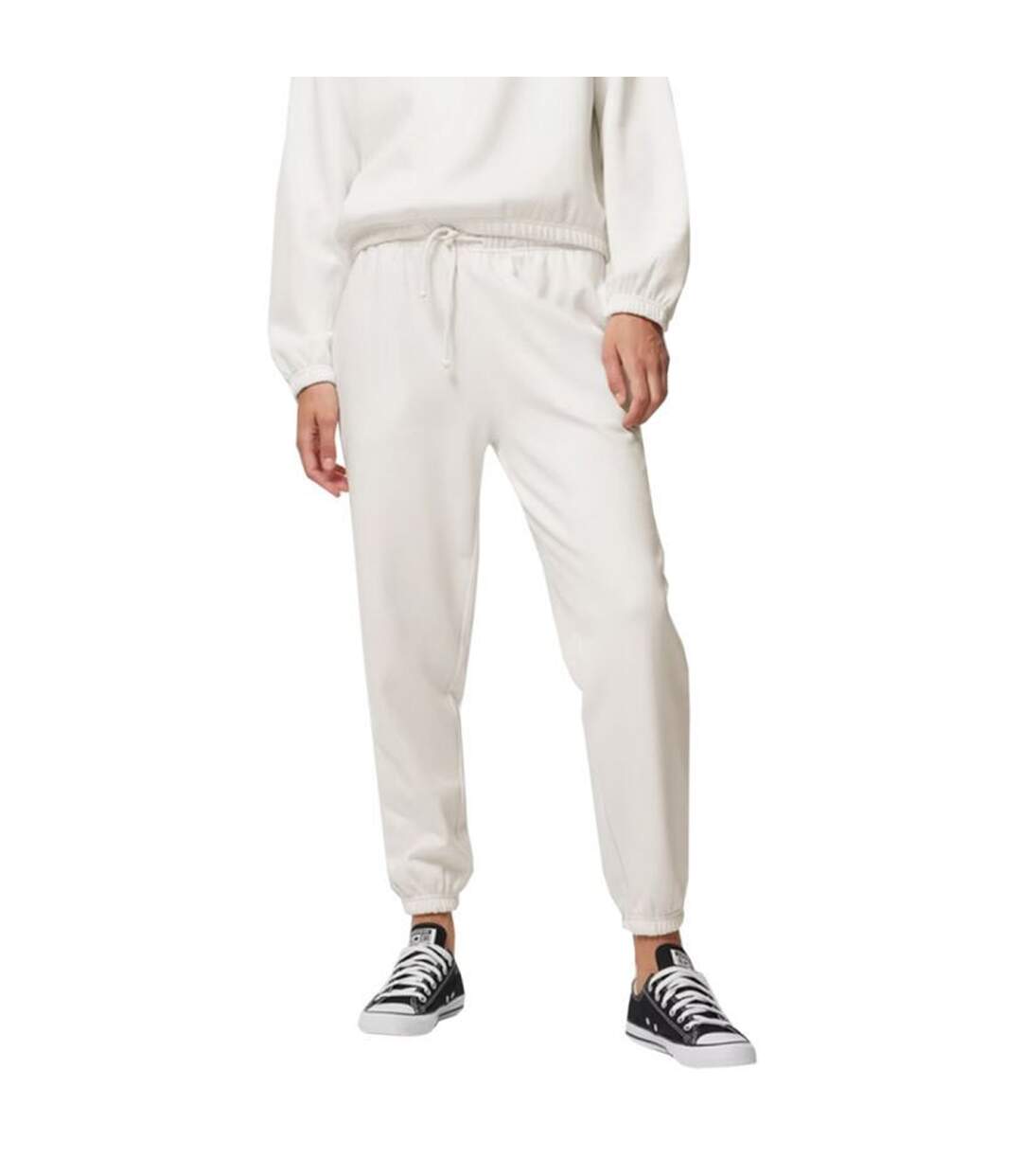 Pantalon De Jogging F433 Femme Blanc Outhorn-1