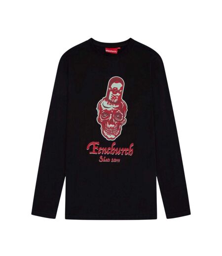 Unisex Adult Canon Long-sleeved T-shirt Black Fenchurch
