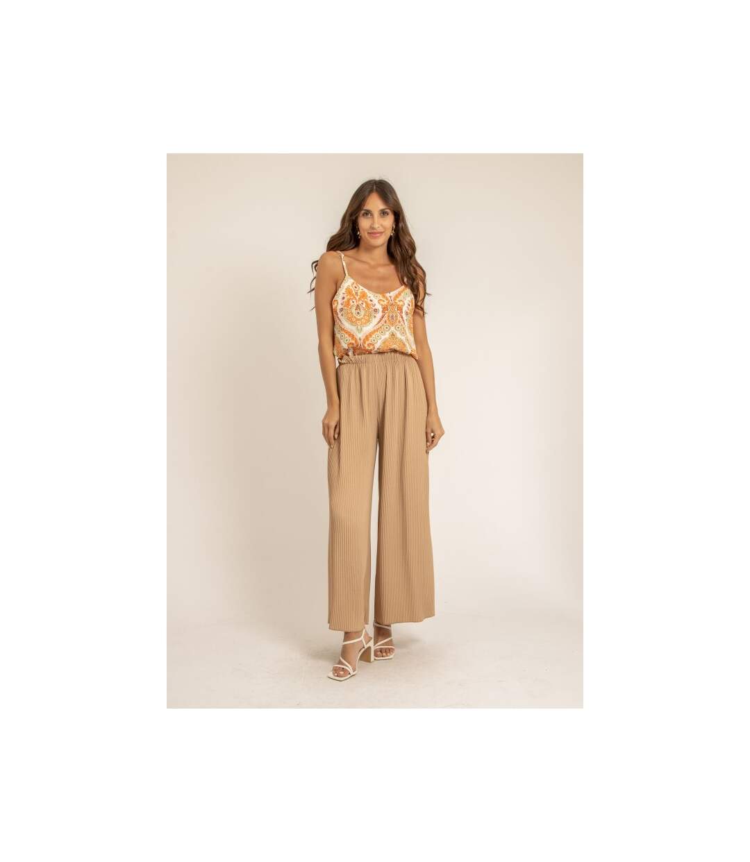 Pantalon plissé ELOU - Dona X Lisa-3