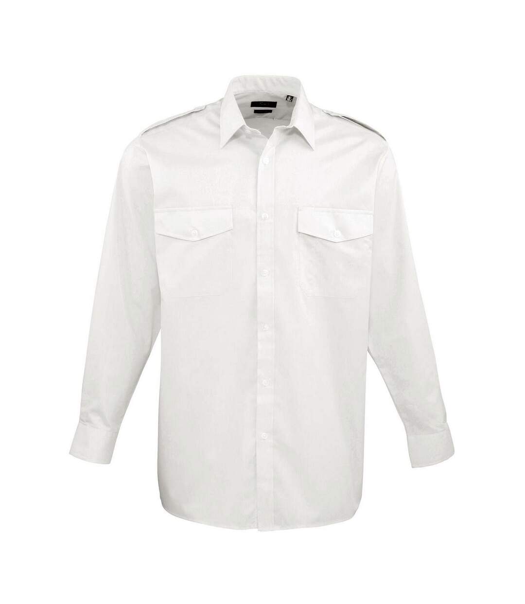 Chemise pilote homme blanc Premier Premier