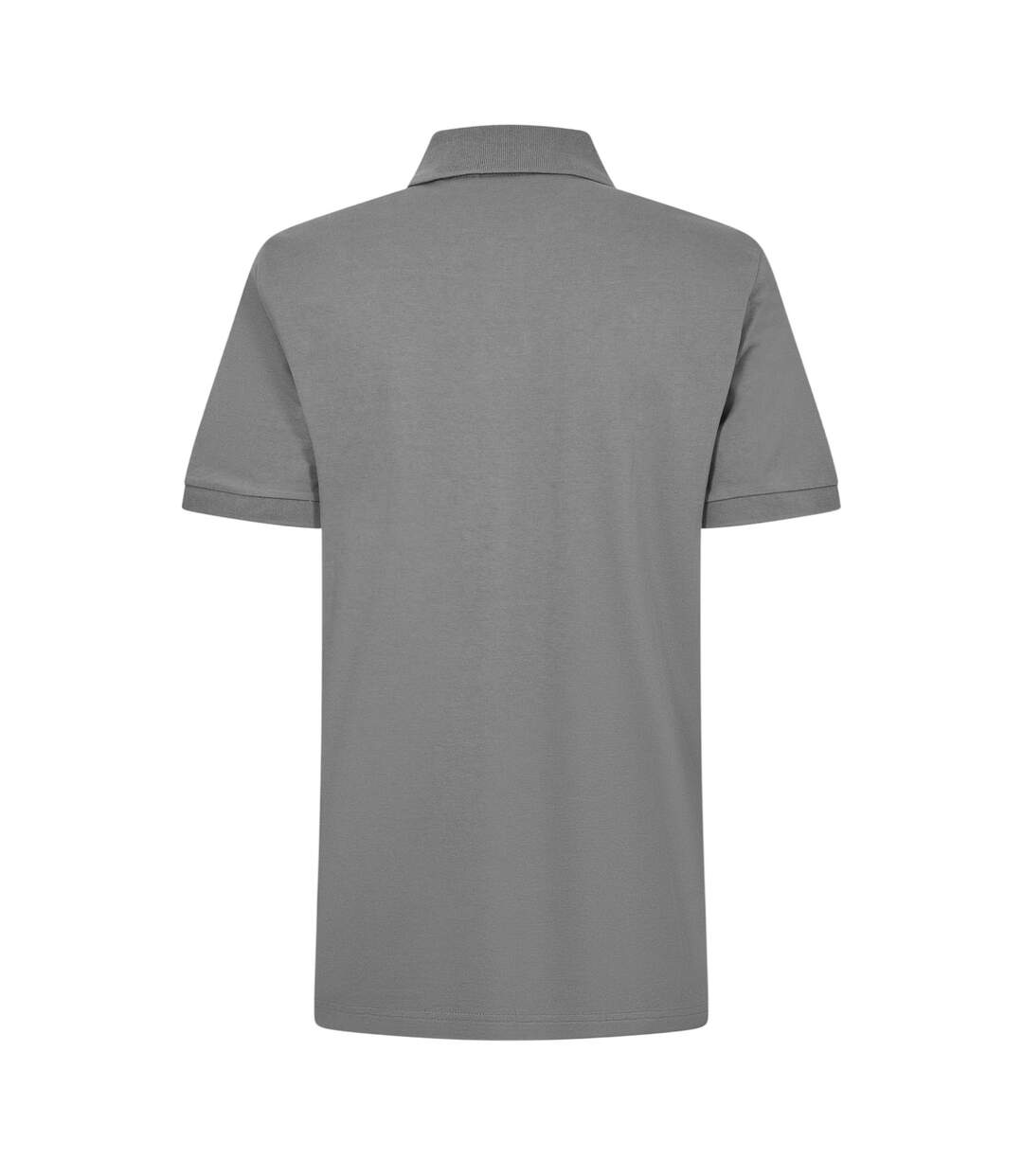 Mens Passenger Box Logo Polo Shirt Grey Boss-3