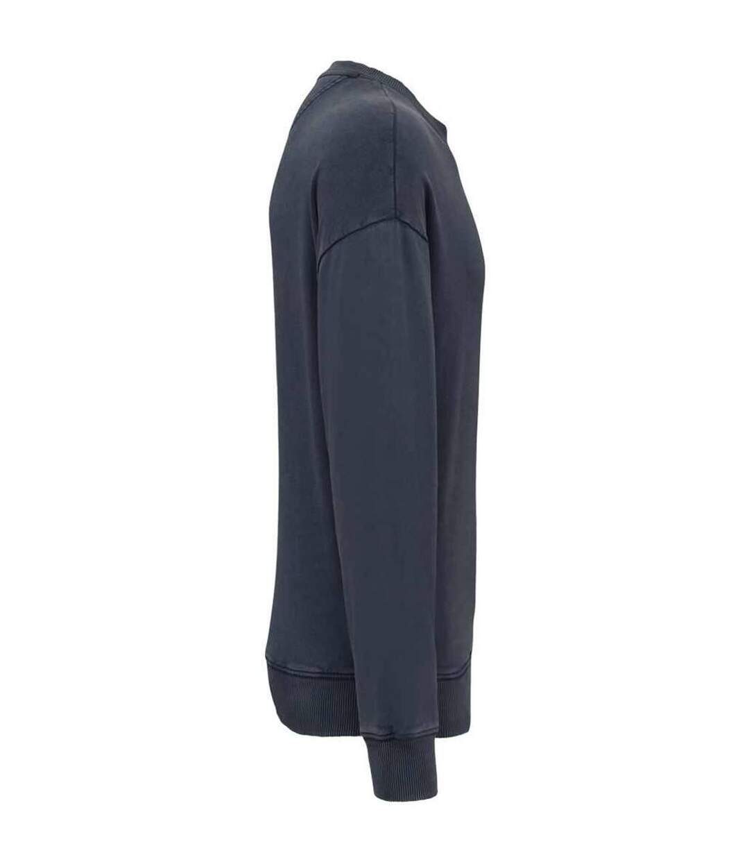 Unisex Adult Washed Sweatshirt Washed Navy Native Spirit-3