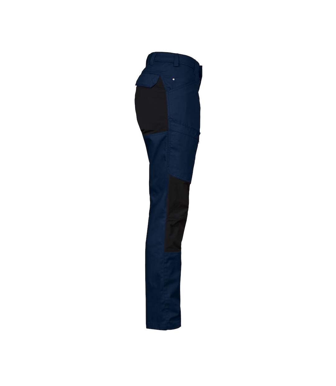 Womens/ladies Stretch Cargo Trousers Navy Projob-4