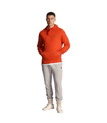 Mens pullover hoodie gala red Lyle & Scott