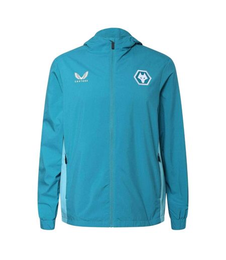 Veste Motif/style Wolverhampton Wanderers Fc Homme Bleu Clair Vif Castore