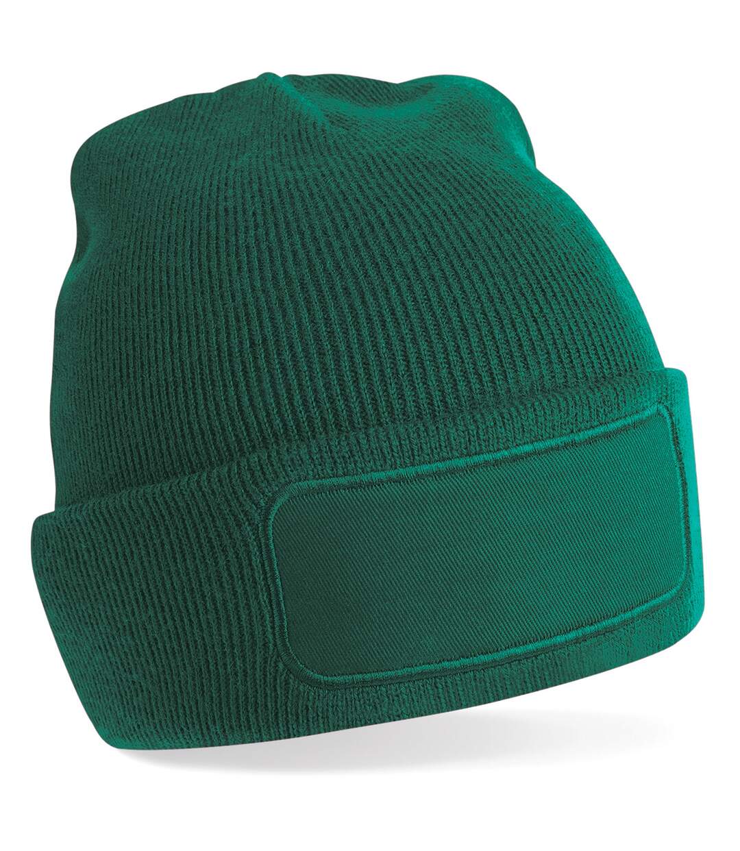 Bonnet tricoté homme vert bouteille Beechfield