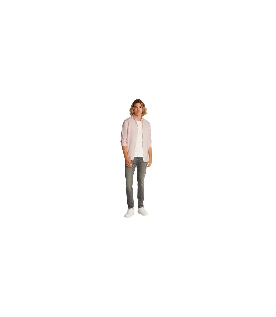 Chemise Homme Rose Tommy Jeans-1