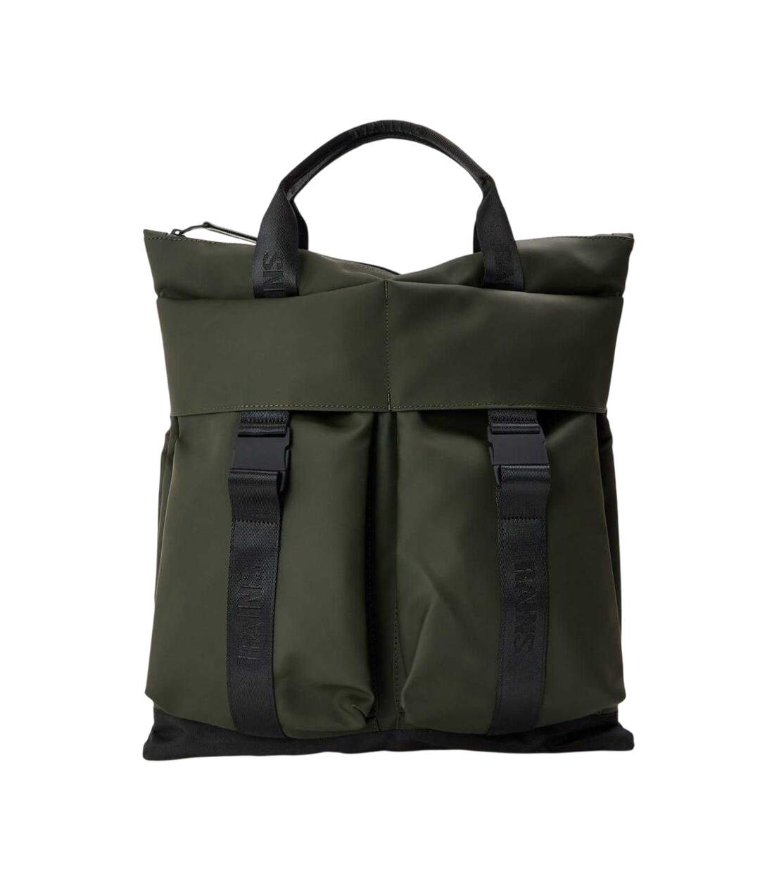 Tote Bag Trail Taille Unique Vert Rains-1