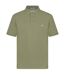 Mens Classic Embroidered Logo Polo Shirt Dry Grass Jack Wills-1