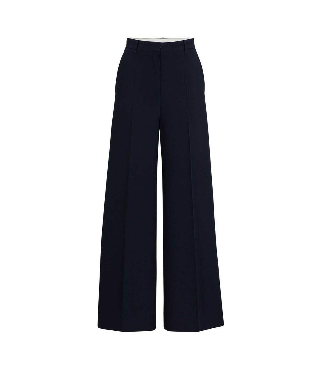 Chino Motif/style Uni Tikela Femme Bleu Foncé Boss-2