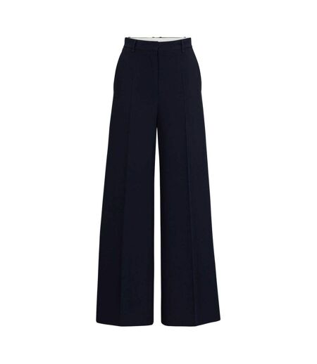 Chino Motif/style Uni Tikela Femme Bleu Foncé Boss