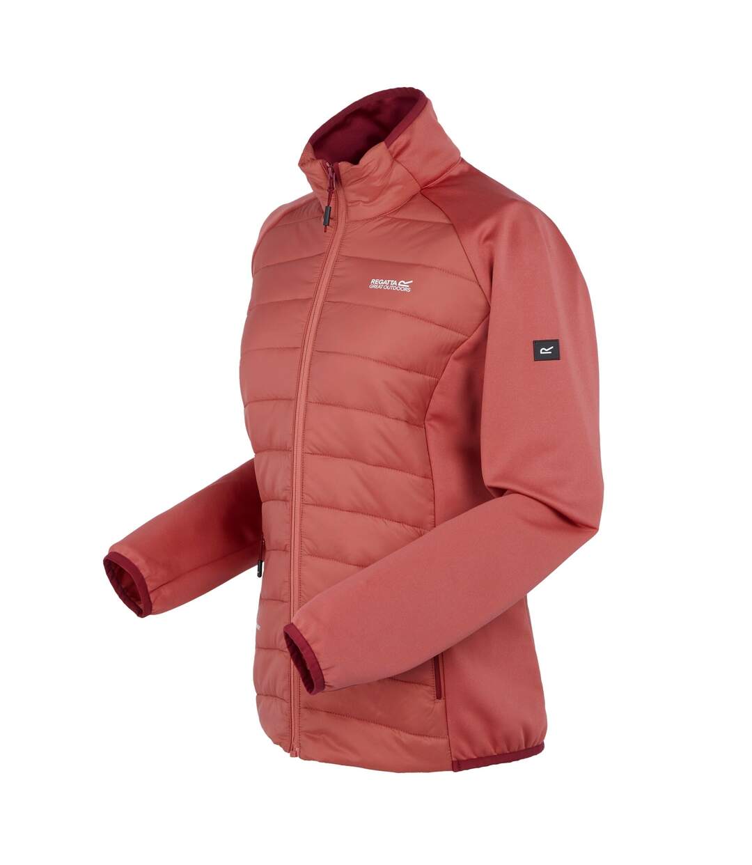 Veste hybride clumber femme corail clair / rouge foncé Regatta-3