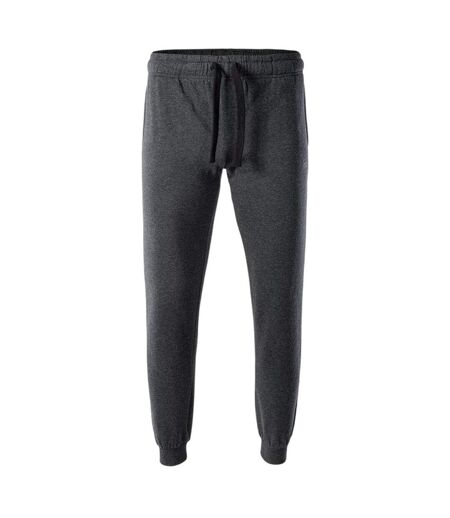 Mens Ibis Jogging Bottoms Black Grey Silver Magnum