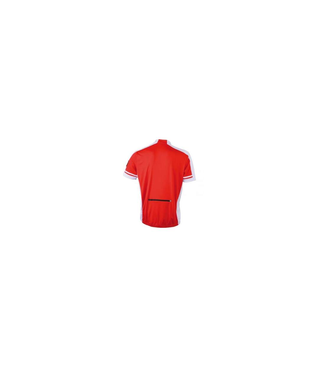 maillot cycliste zippé HOMME JN454 - rouge