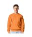 Mens softstyle midweight sweatshirt tangerine Gildan-3