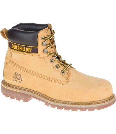 Holton S3 Safety Boot / Mens Boots / Boots Safety Honey Caterpillar