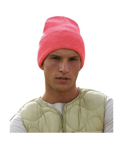 Bonnet adulte corail Beechfield