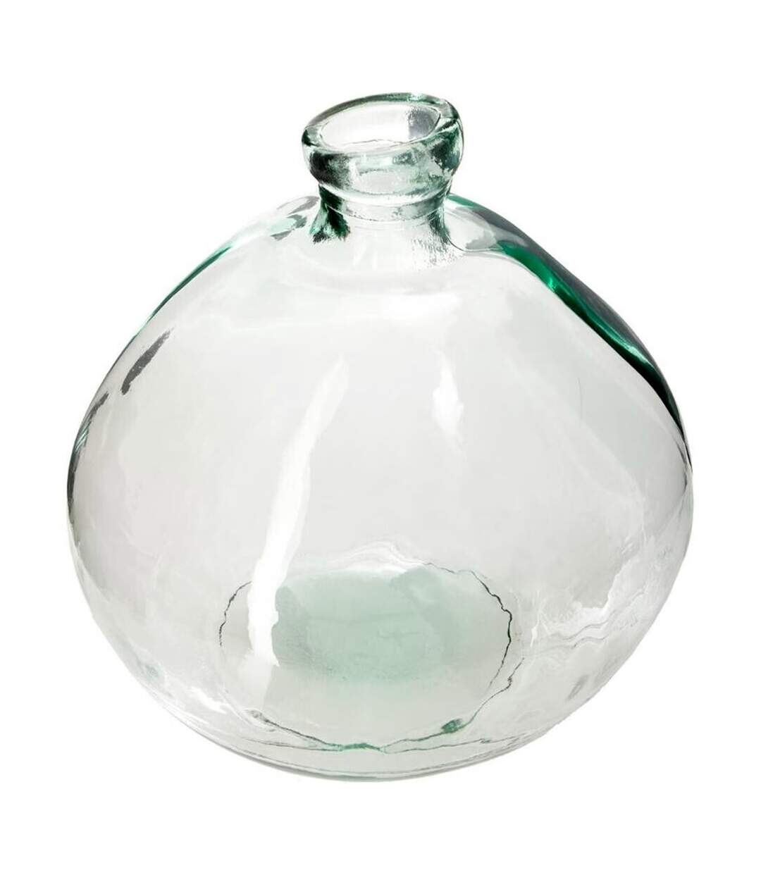 Vase Ballon en Verre Recyclé Uly 33cm Transparent-1