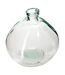 Vase Ballon en Verre Recyclé Uly 33cm Transparent-1