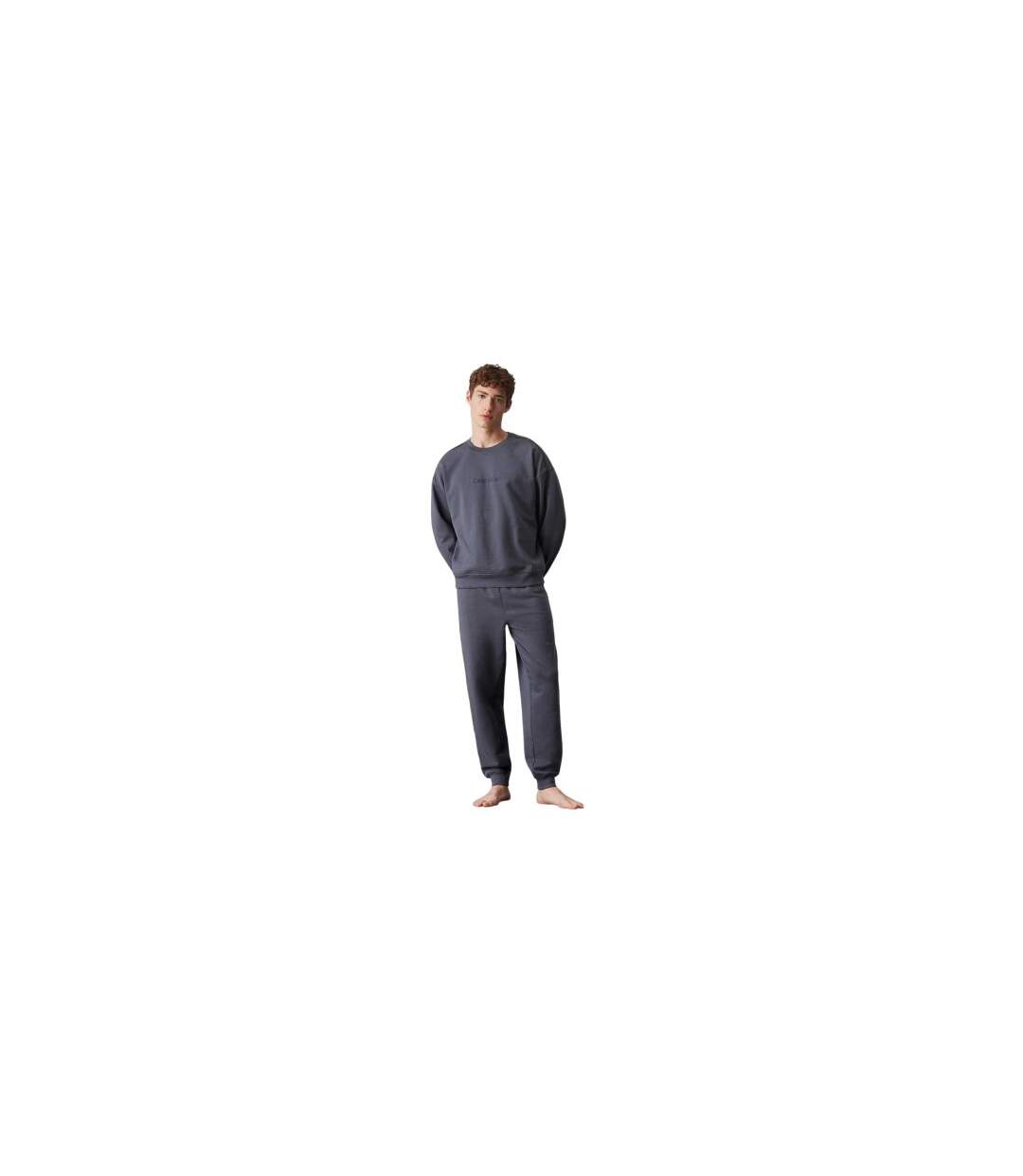 Sweat Homme Bleu Foncé Calvin Klein-1