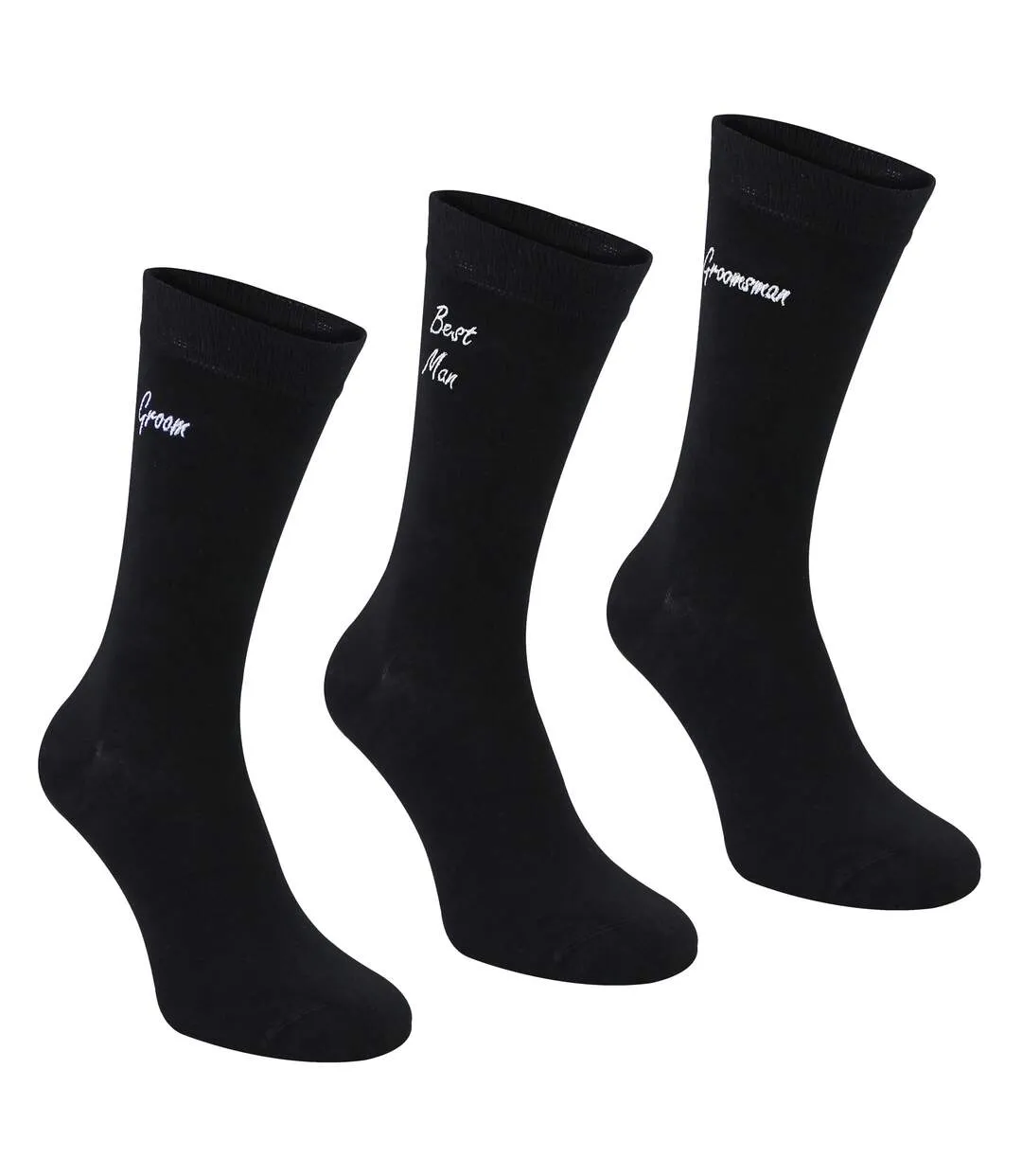 4 Pairs Mens Wedding Socks for Groomsman Groom and Best Man-3