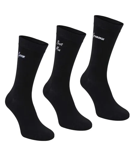 4 Pairs Mens Wedding Socks for Groomsman Groom and Best Man