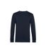 Sweat organic homme bleu marine B&C