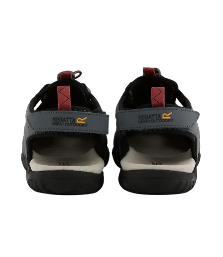 Mens Westshore Iv Sandals Dark Storm Brick Regatta