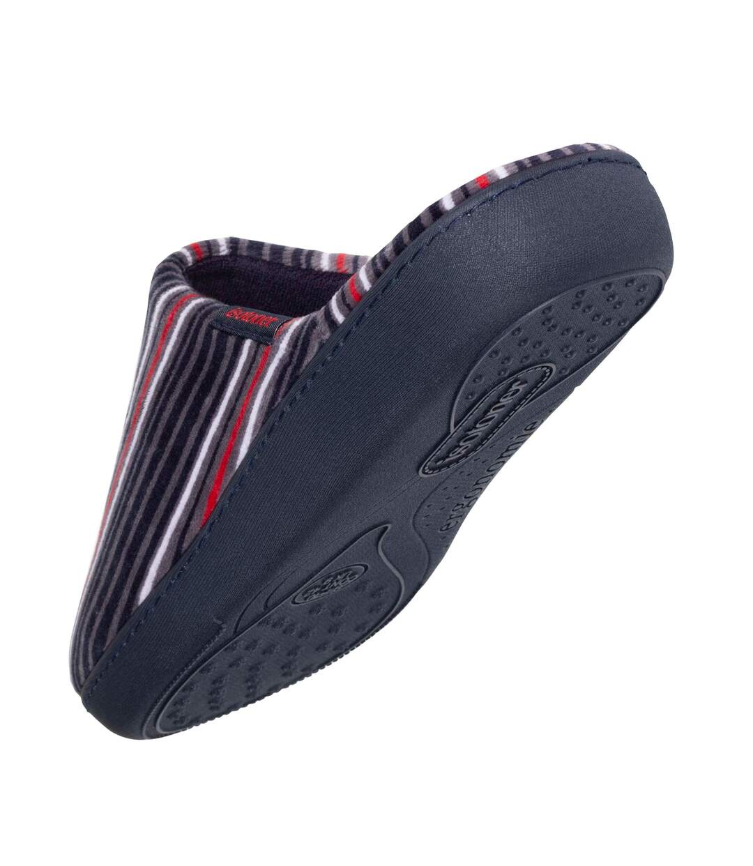Isotoner Chaussons Mules homme mousse à mémoire de forme-5