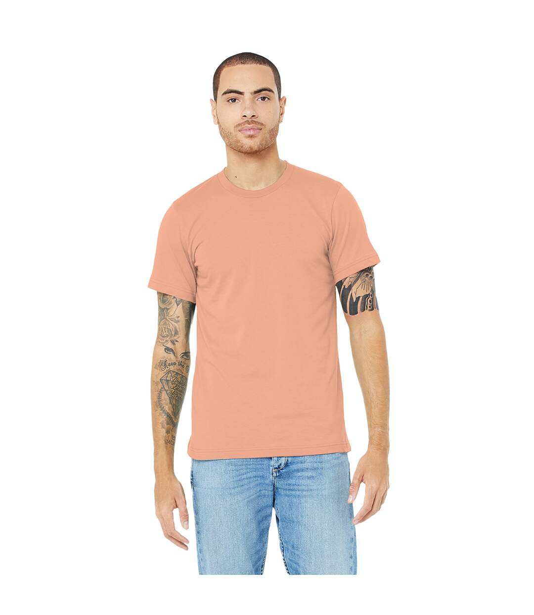 Canvas - T-shirt JERSEY - Hommes (Orange foncé) - UTBC163