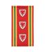 Snood Motif/style Rétro Taille Unique Rouge Jaune Vert FA Wales-2