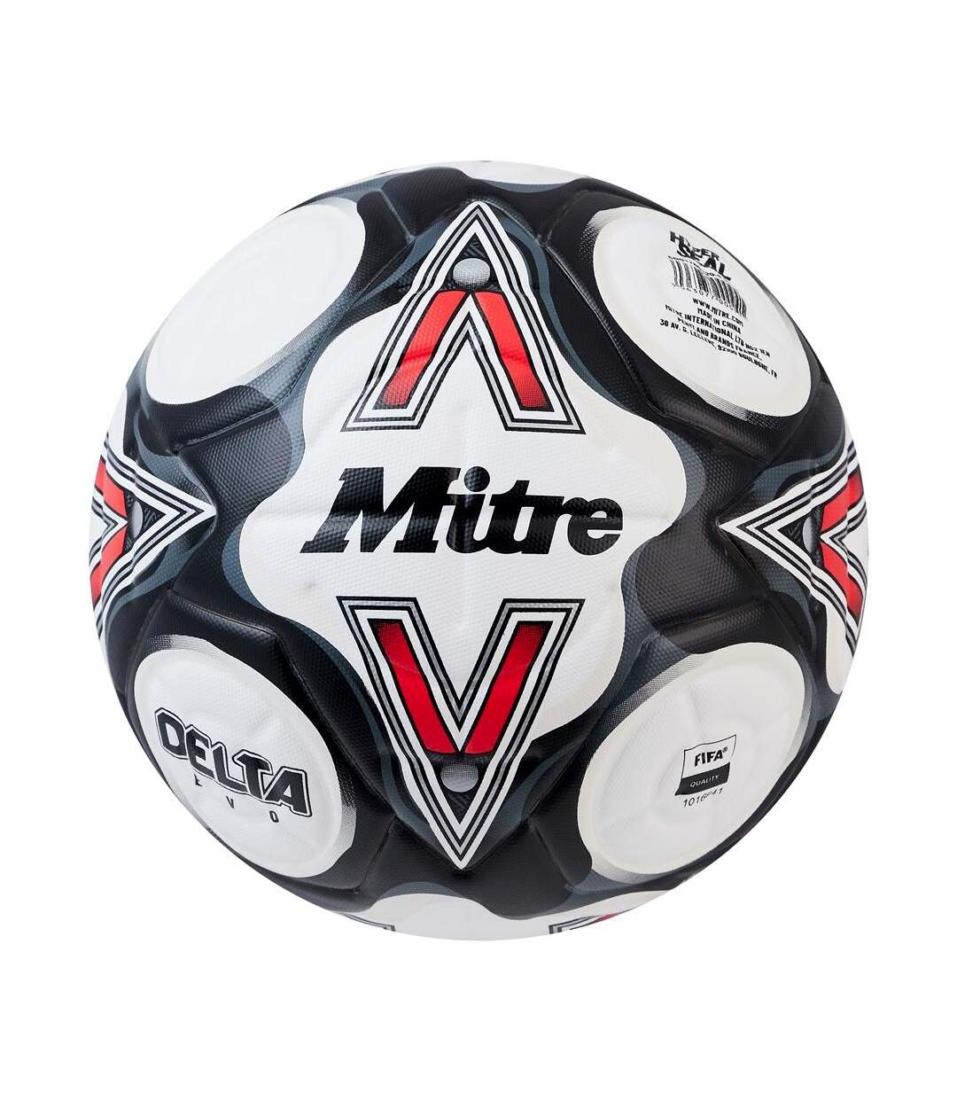 Ballon de foot delta evo taille 5 blanc Mitre-1
