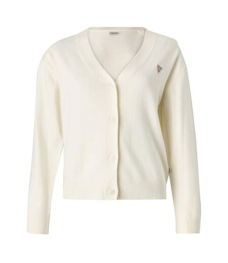 Sweat Femme Écru Guess