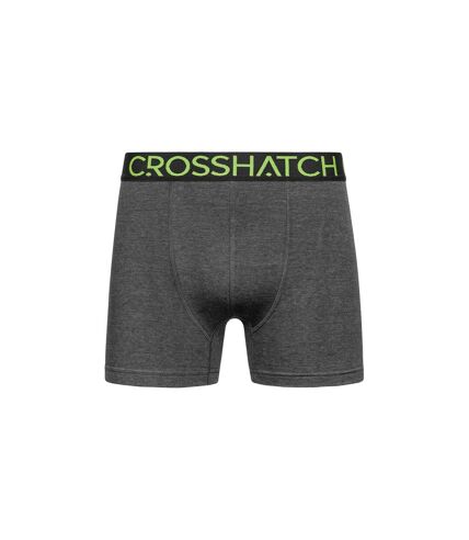 Boxers knightling mve homme vert / noir / gris Crosshatch