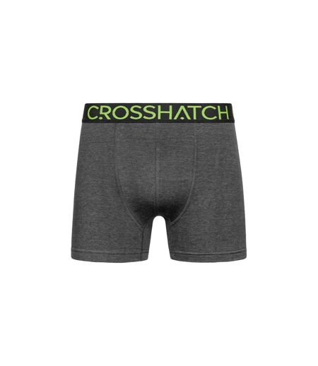 Boxers knightling mve homme vert / noir / gris Crosshatch Crosshatch