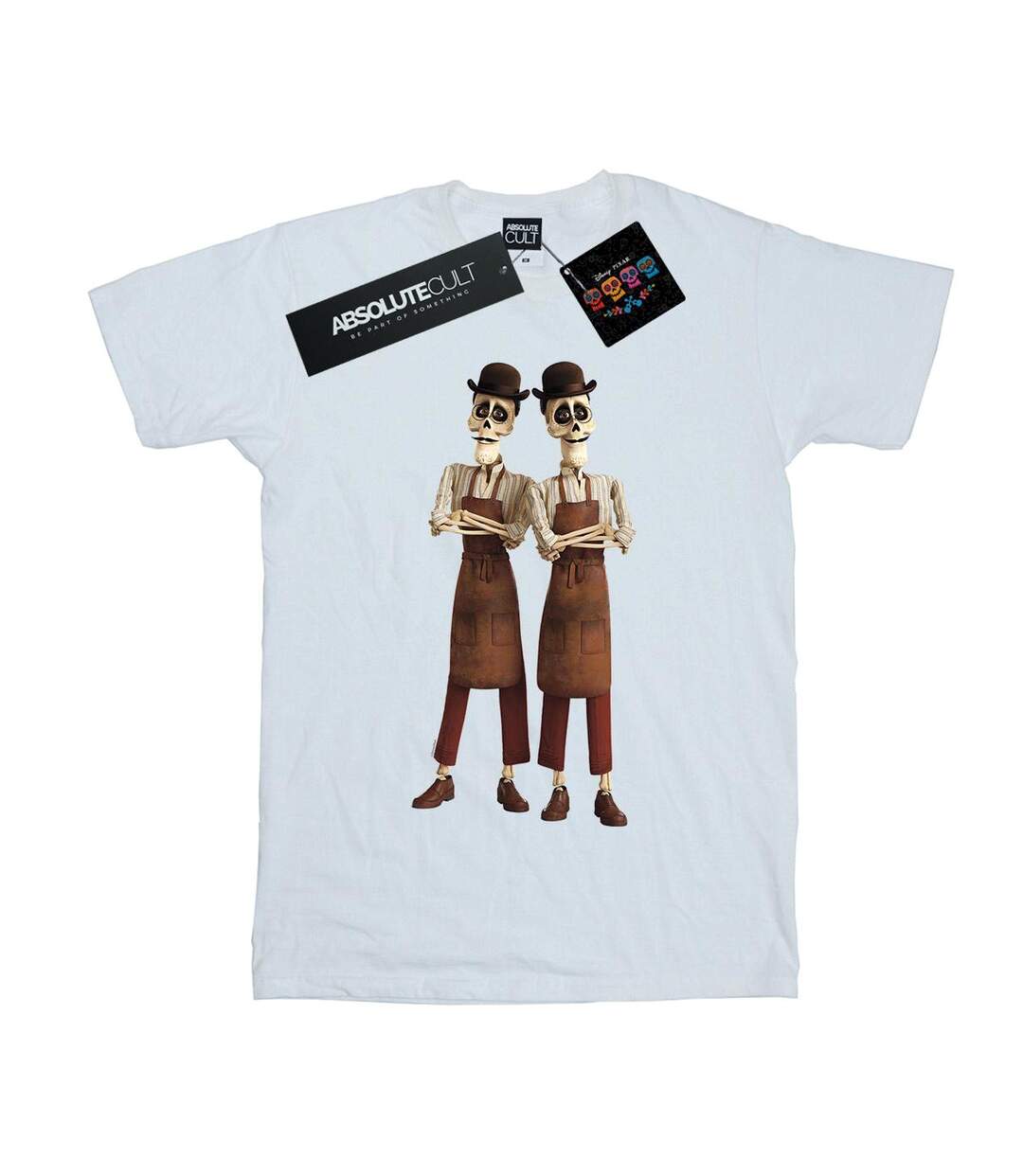 Disney - T-shirt COCO OSCAR AND FELIPE TWIN BROTHERS - Femme (Blanc) - UTBI16582-1