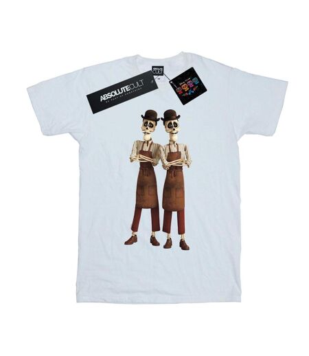 Disney - T-shirt COCO OSCAR AND FELIPE TWIN BROTHERS - Femme (Blanc) - UTBI16582