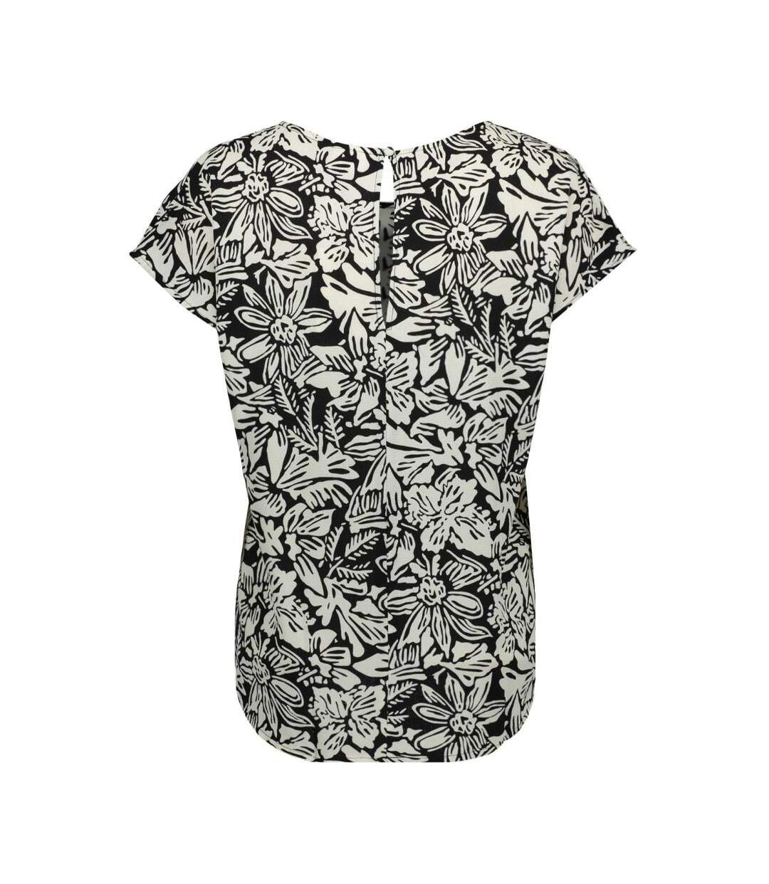 Blouse Beige/Noir à Motifs Femme JDY Piper - 36-2