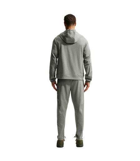 Mens Primary Dri-fit Pullover Hoodie Light Grey Nike