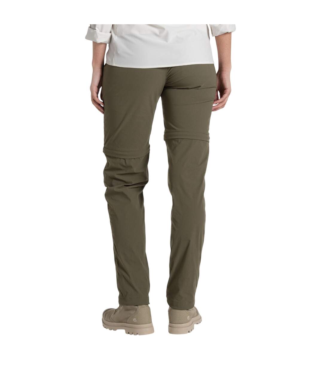 Womens/ladies pro iii nosilife convertible trousers wild olive Craghoppers