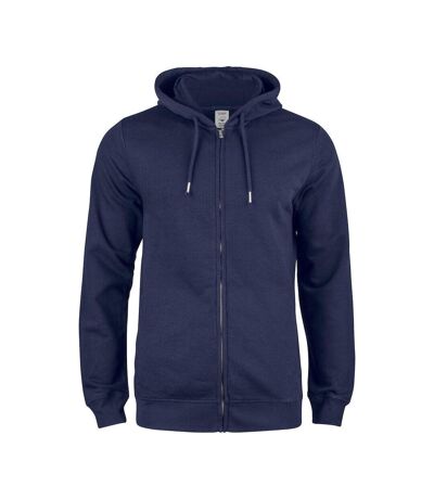 Sweat À Capuche Premium Oc Homme Bleu Marine Foncé Clique